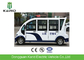 Full Enclosed Passenger Cabin Design 8seats Electric Utility Vehicle Patrol Cart With a Rear Cargo Box For Patrol